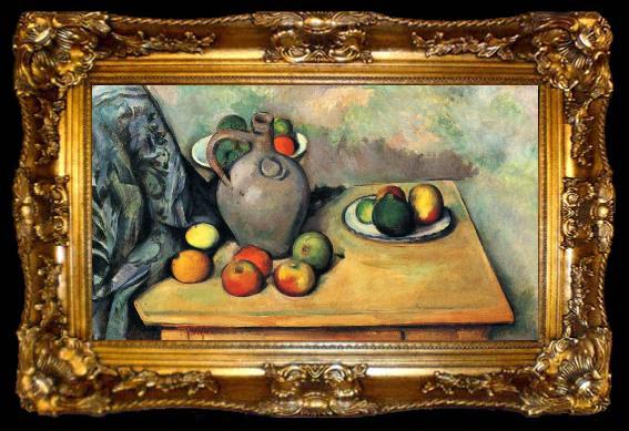 framed  Paul Cezanne Stilleben, ta009-2